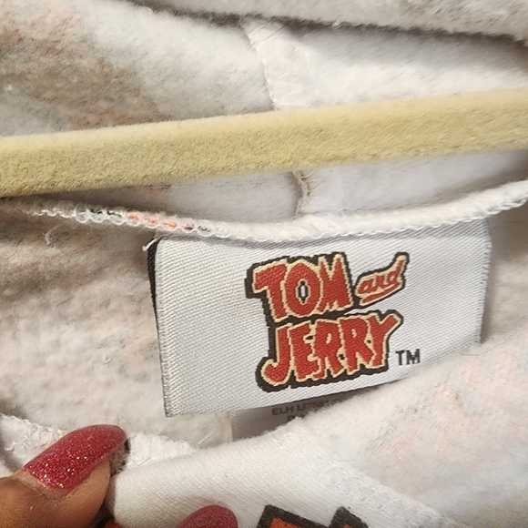 TOM and JERRY hooded sweatshirt size XS - Picture 10 of 11